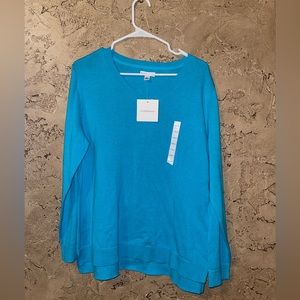 NWT Croft&Barrow Long-Sleeve Sweater